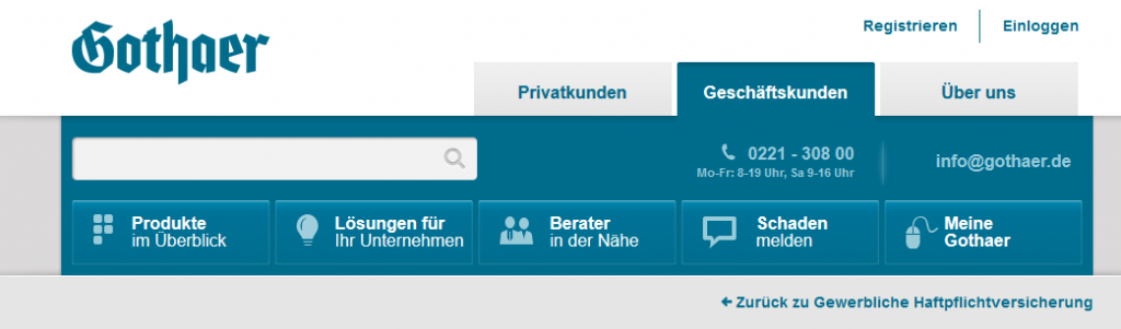 Gothaer Betriebshaftpflicht im Vergleich 10/2025 ⇒ Kosten, Details ...